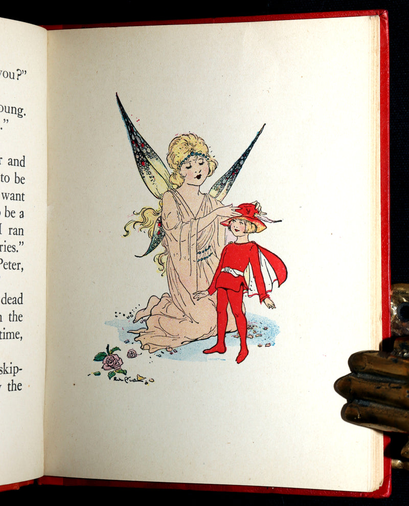 1922 First Edition Illustrated by Ruth Wood - Children’s Hour with Peter Pan