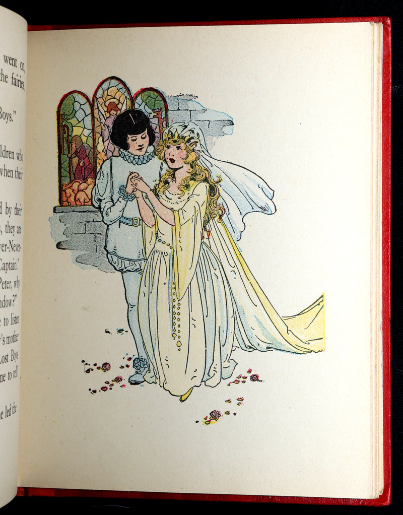 1922 First Edition Illustrated by Ruth Wood - Children’s Hour with Peter Pan