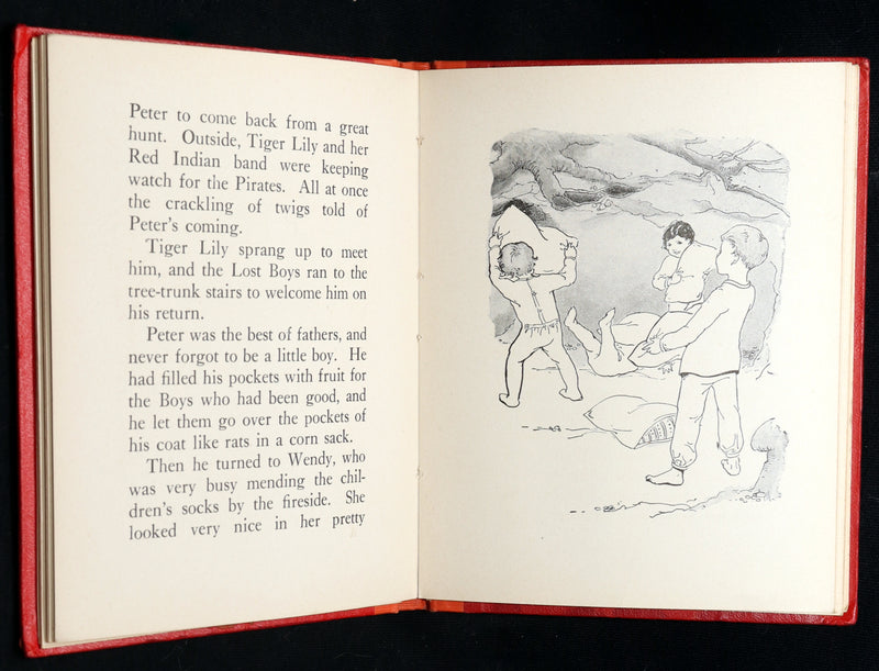 1922 First Edition Illustrated by Ruth Wood - Children’s Hour with Peter Pan