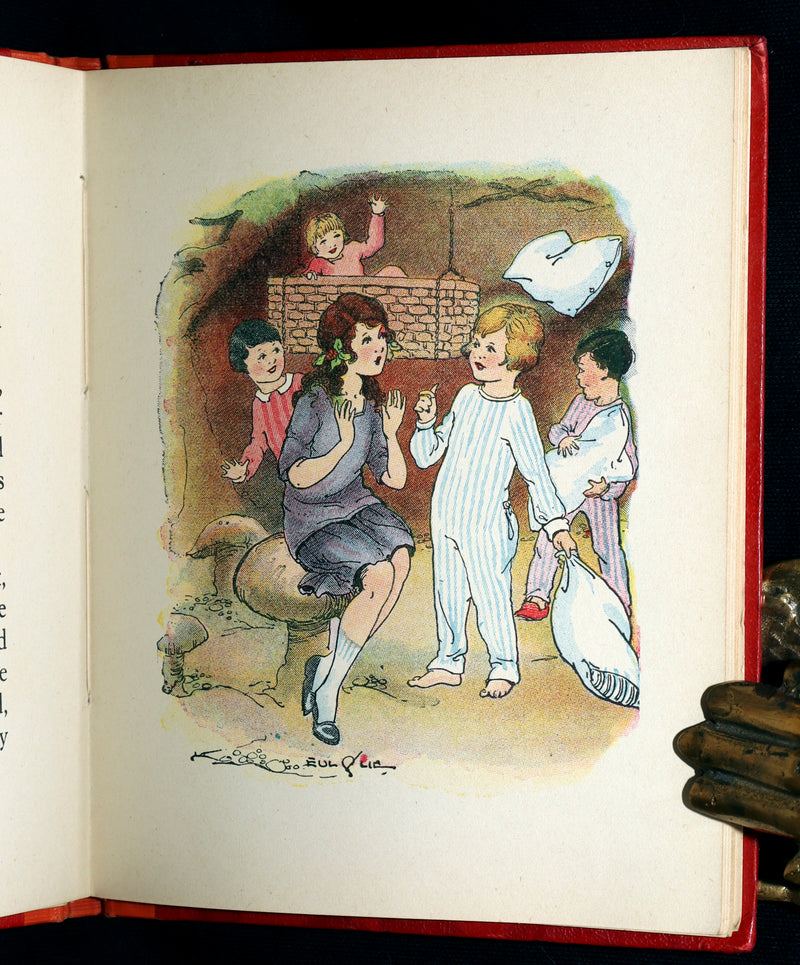 1922 First Edition Illustrated by Ruth Wood - Children’s Hour with Peter Pan
