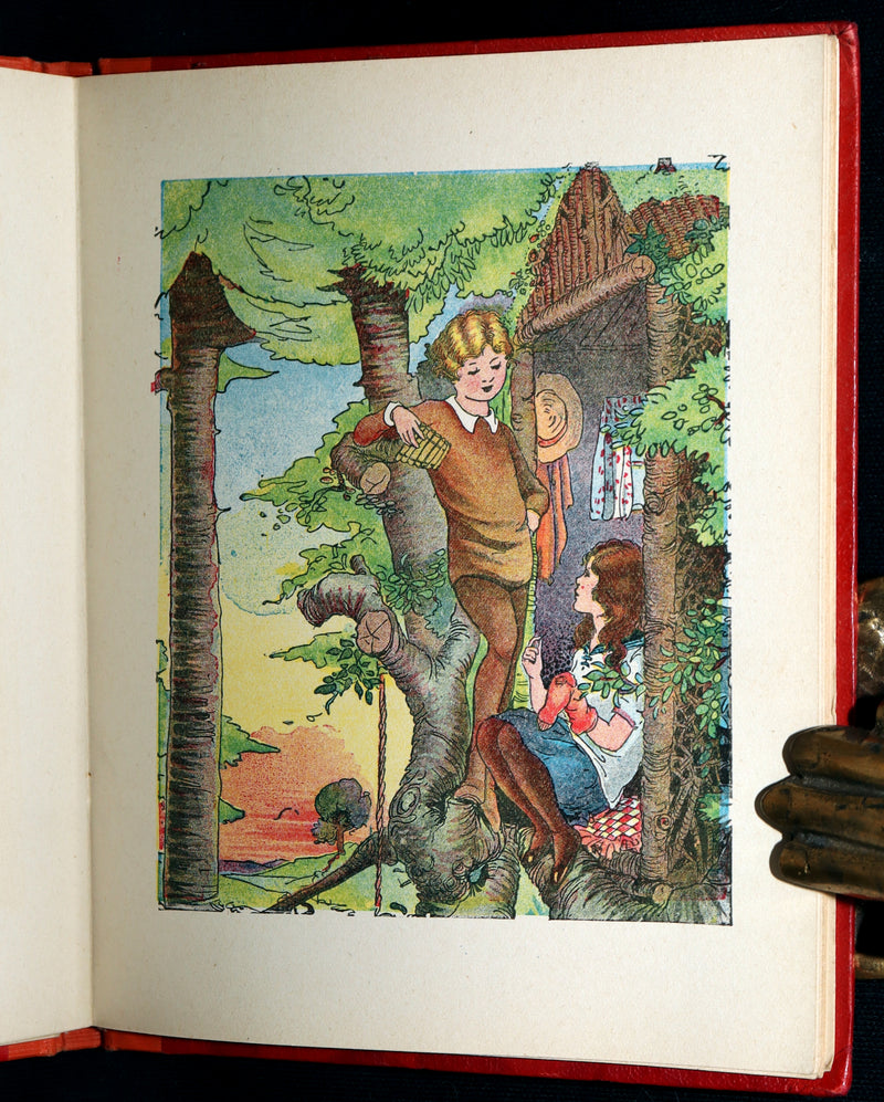 1922 First Edition Illustrated by Ruth Wood - Children’s Hour with Peter Pan