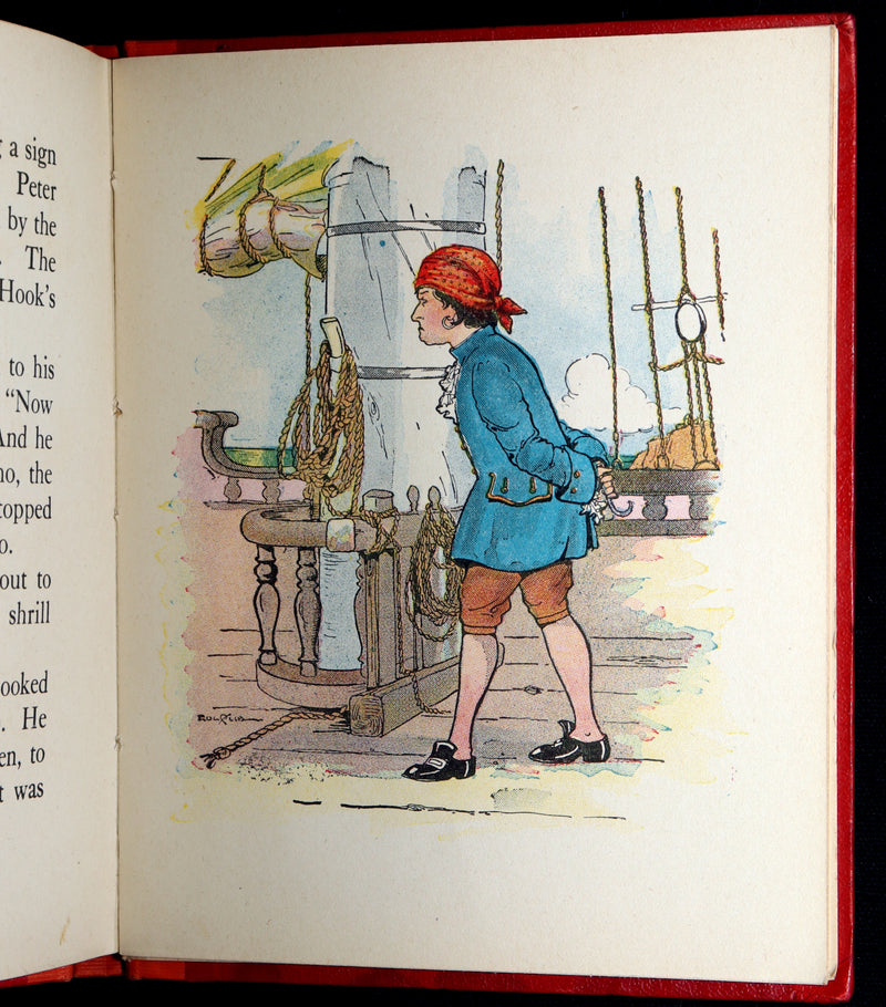 1922 First Edition Illustrated by Ruth Wood - Children’s Hour with Peter Pan