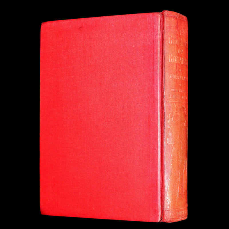 1905 First Edition - The Red Romance Book by Andrew Lang, Illustrated by HJ Ford