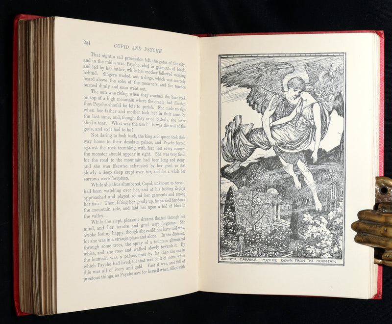 1905 First Edition - The Red Romance Book by Andrew Lang, Illustrated by HJ Ford