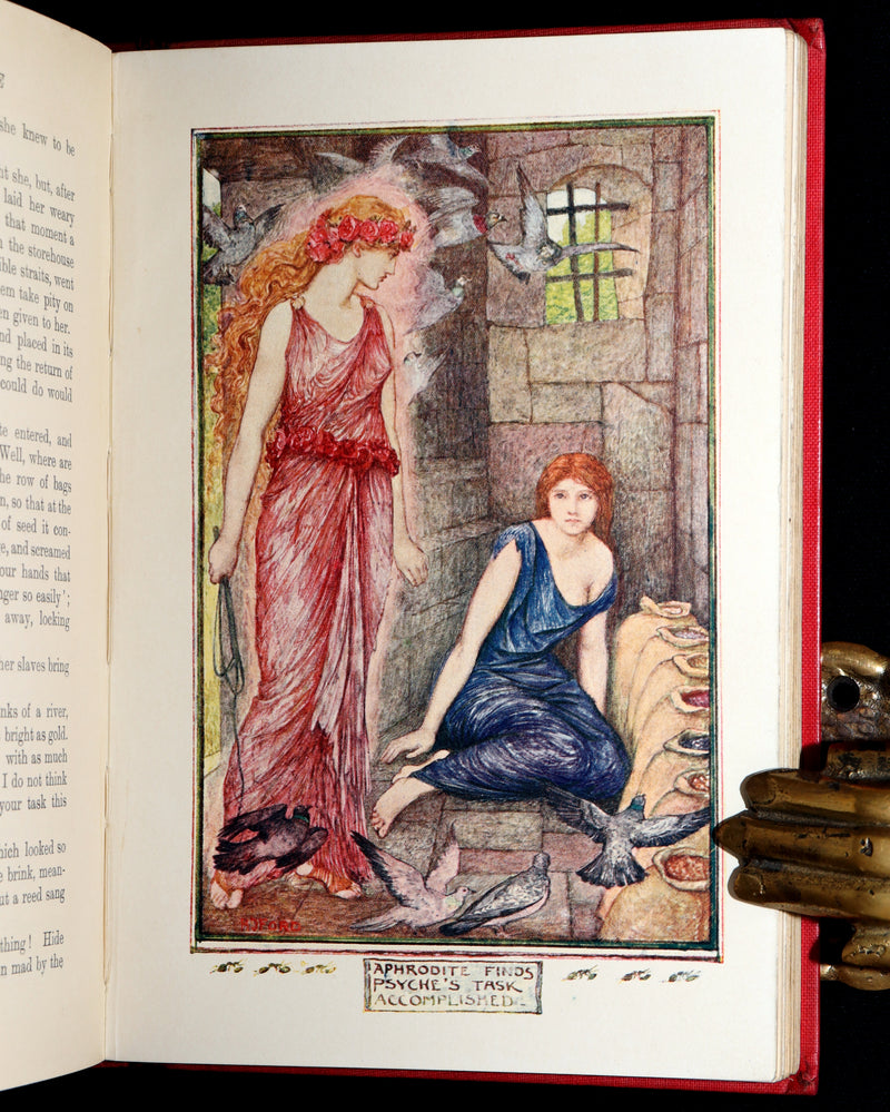 1905 First Edition - The Red Romance Book by Andrew Lang, Illustrated by HJ Ford