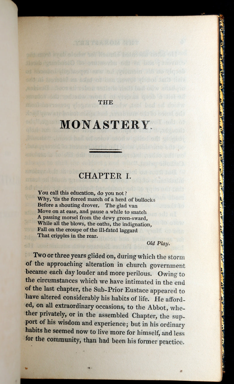 1824 Rare Book Set - Sir Walter Scott’s Historical Romances, Ivanhoe, etc.