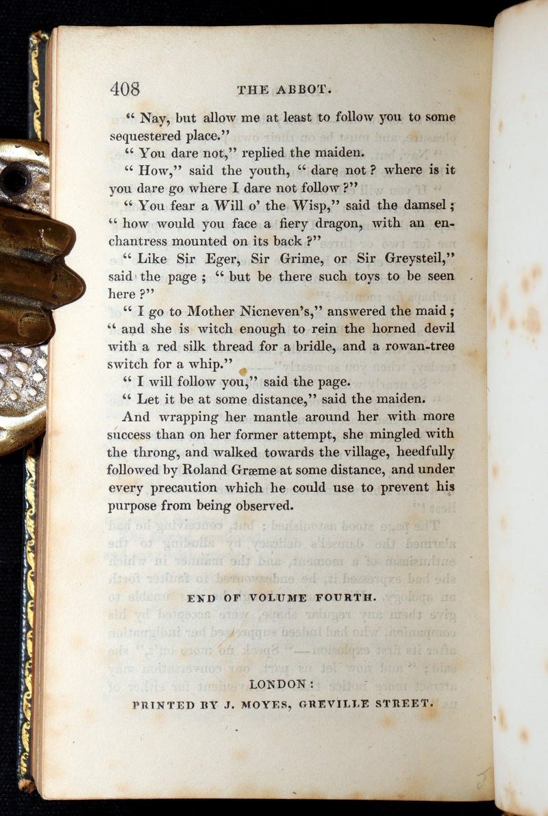 1824 Rare Book Set - Sir Walter Scott’s Historical Romances, Ivanhoe, etc.