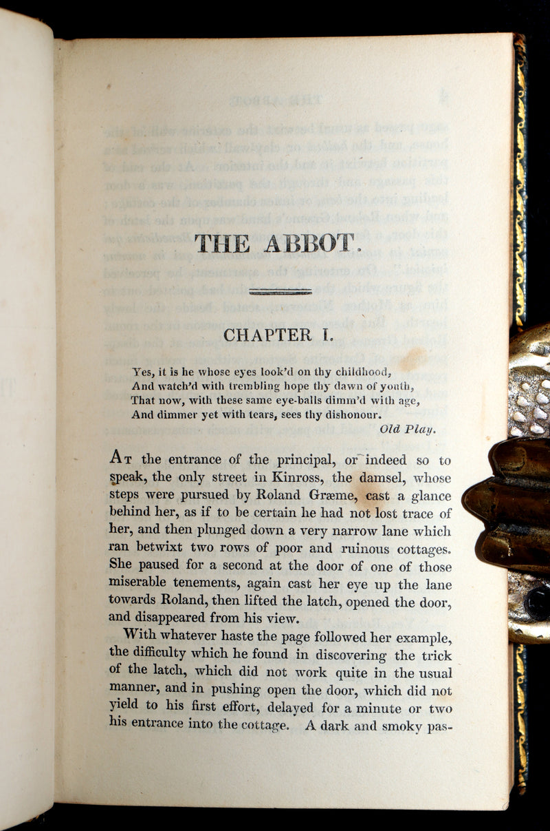 1824 Rare Book Set - Sir Walter Scott’s Historical Romances, Ivanhoe, etc.