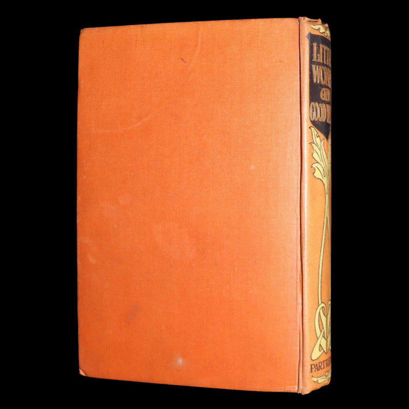 1910 Rare Art Nouveau Binding - Little Women and Good Wives by Louisa M. Alcott