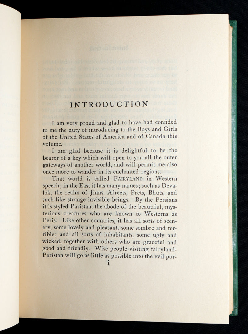 1923 Rare Book - Oriental Fairy Tales Illustrated by Rie Cramer