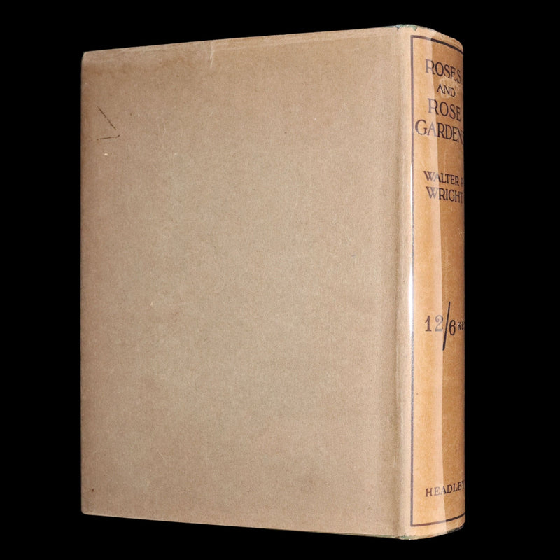 1914 Rare Book - Roses and Rose Gardens by Walter P. Wright, Illustrated
