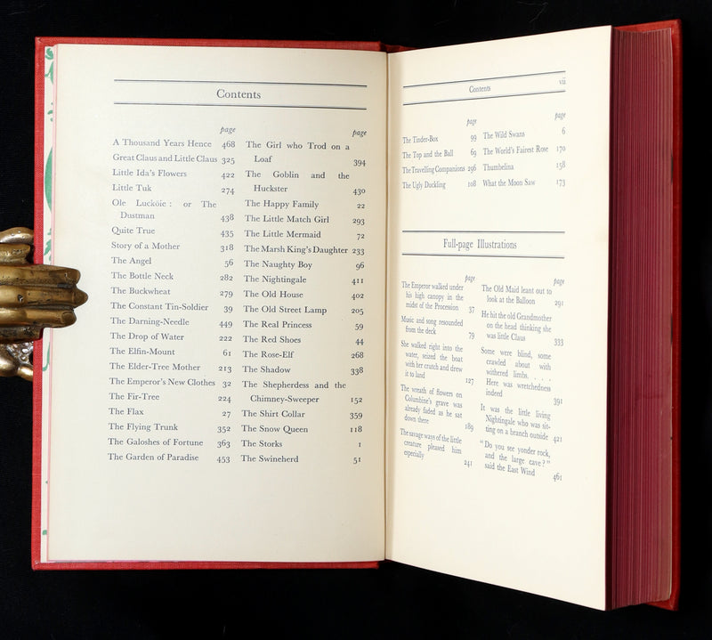 1935 Rare First Edition - Andersen Fairy Tales Illustrated by Rex Whistler