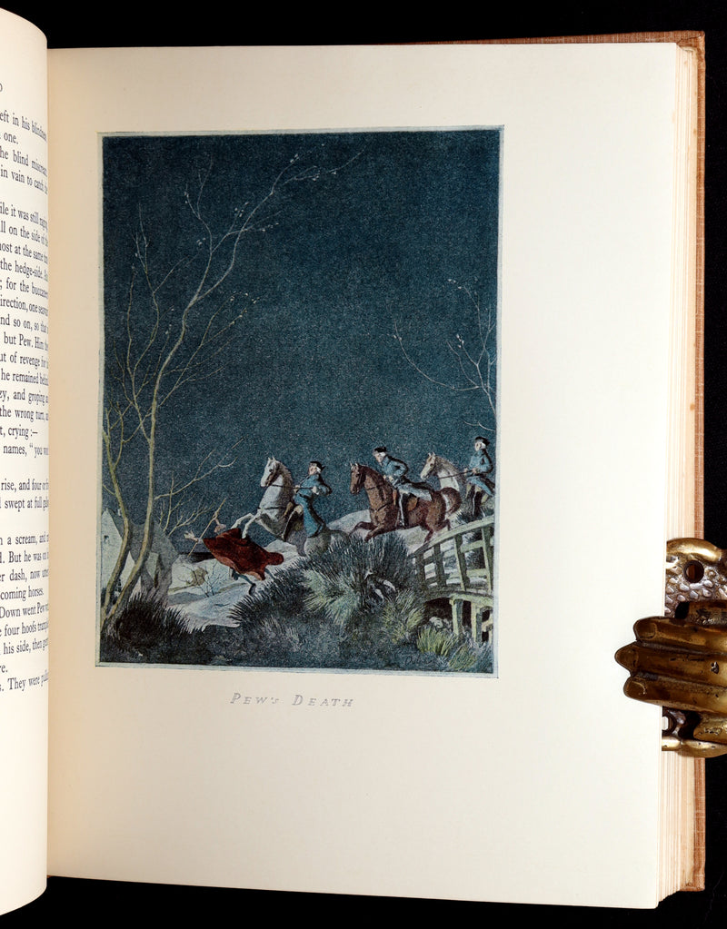 1927 First Edmund Dulac Illustrated Edition - Treasure Island by Louis Stevenson