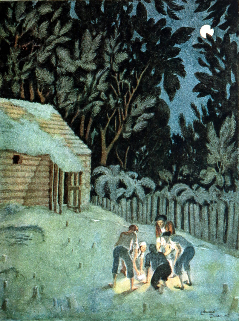 1927 First Edmund Dulac Illustrated Edition - Treasure Island by Louis Stevenson