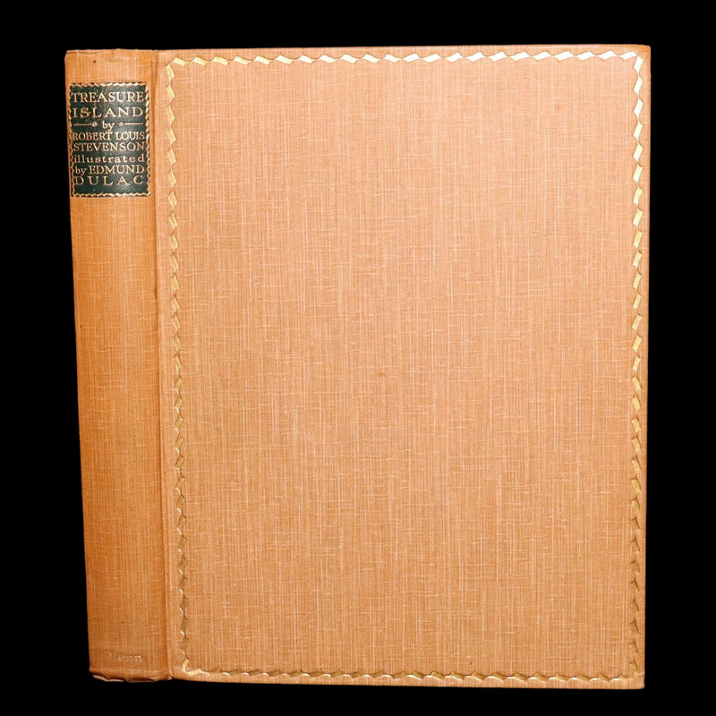 1927 First Edmund Dulac Illustrated Edition - Treasure Island by Louis Stevenson