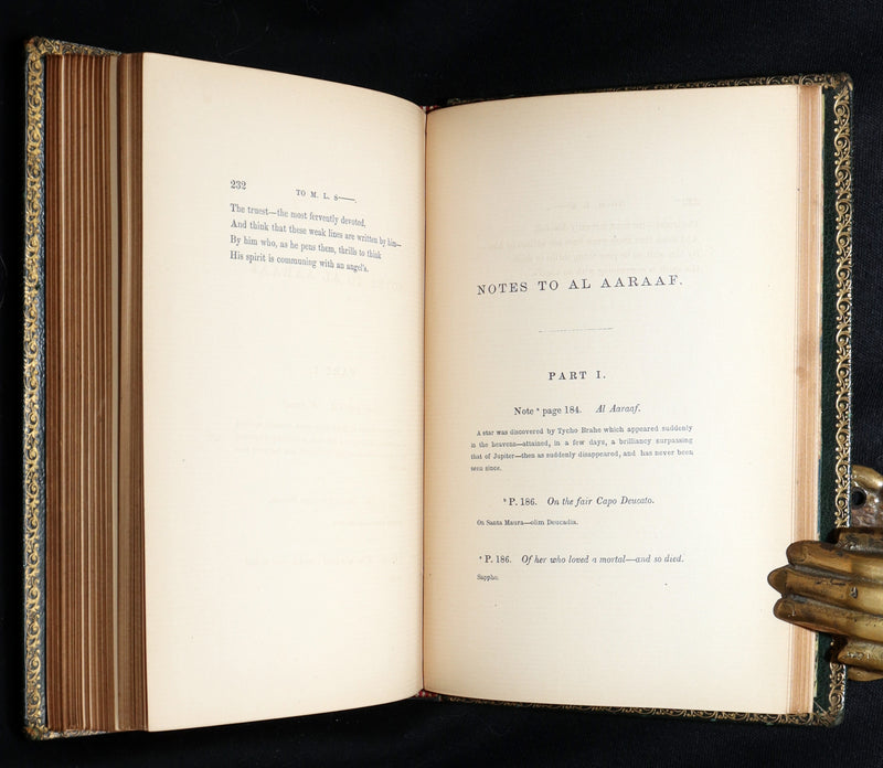 1866 Rare Book - Poems by Edgar Allan Poe. Complete with an Original Memoir