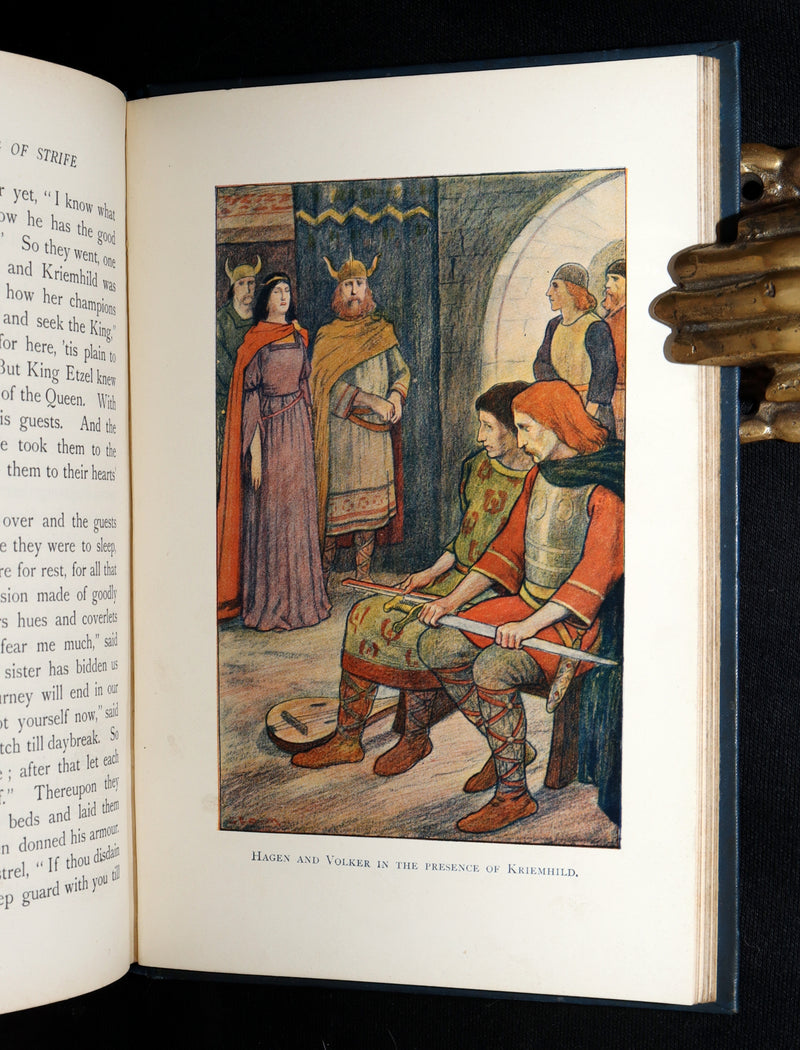 1898 First Edition - Heroes of Chivalry and Romance Illustrated by George Morrow
