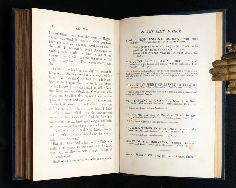 1898 First Edition - Heroes of Chivalry and Romance Illustrated by George Morrow