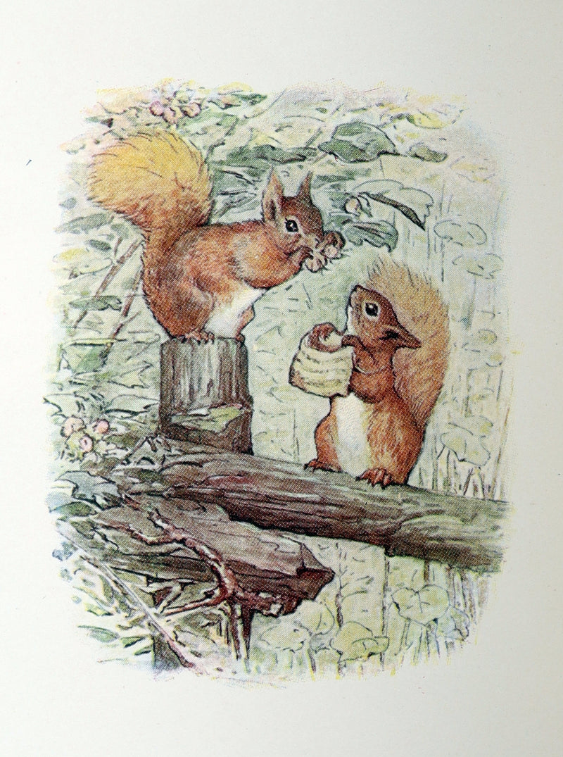 1910 Rare Book - The Tale of Squirrel Nutkin by Beatrix Potter