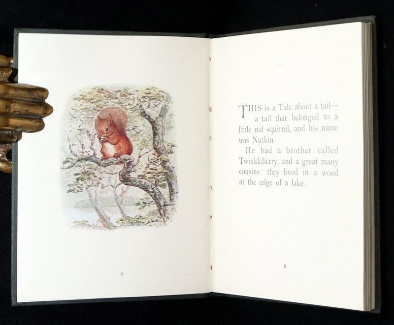 1910 Rare Book - The Tale of Squirrel Nutkin by Beatrix Potter
