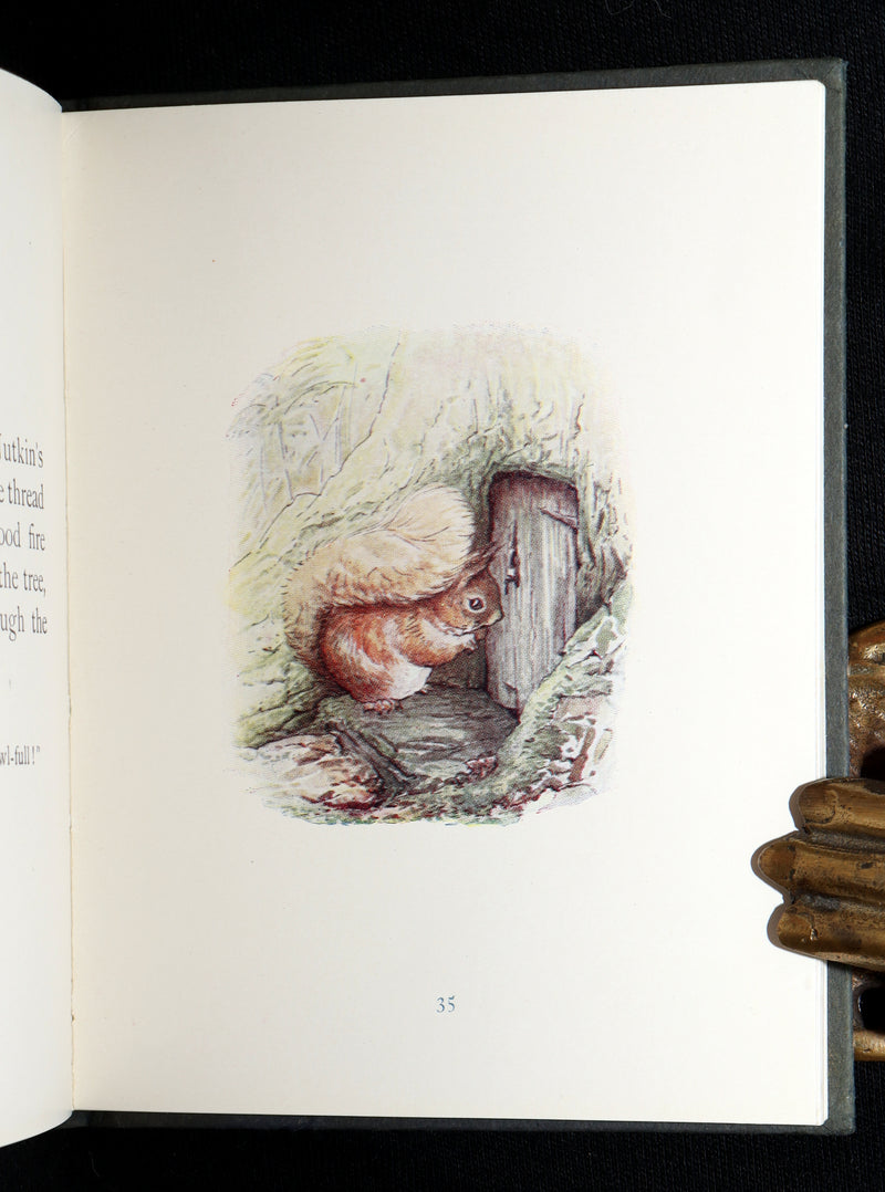 1910 Rare Book - The Tale of Squirrel Nutkin by Beatrix Potter