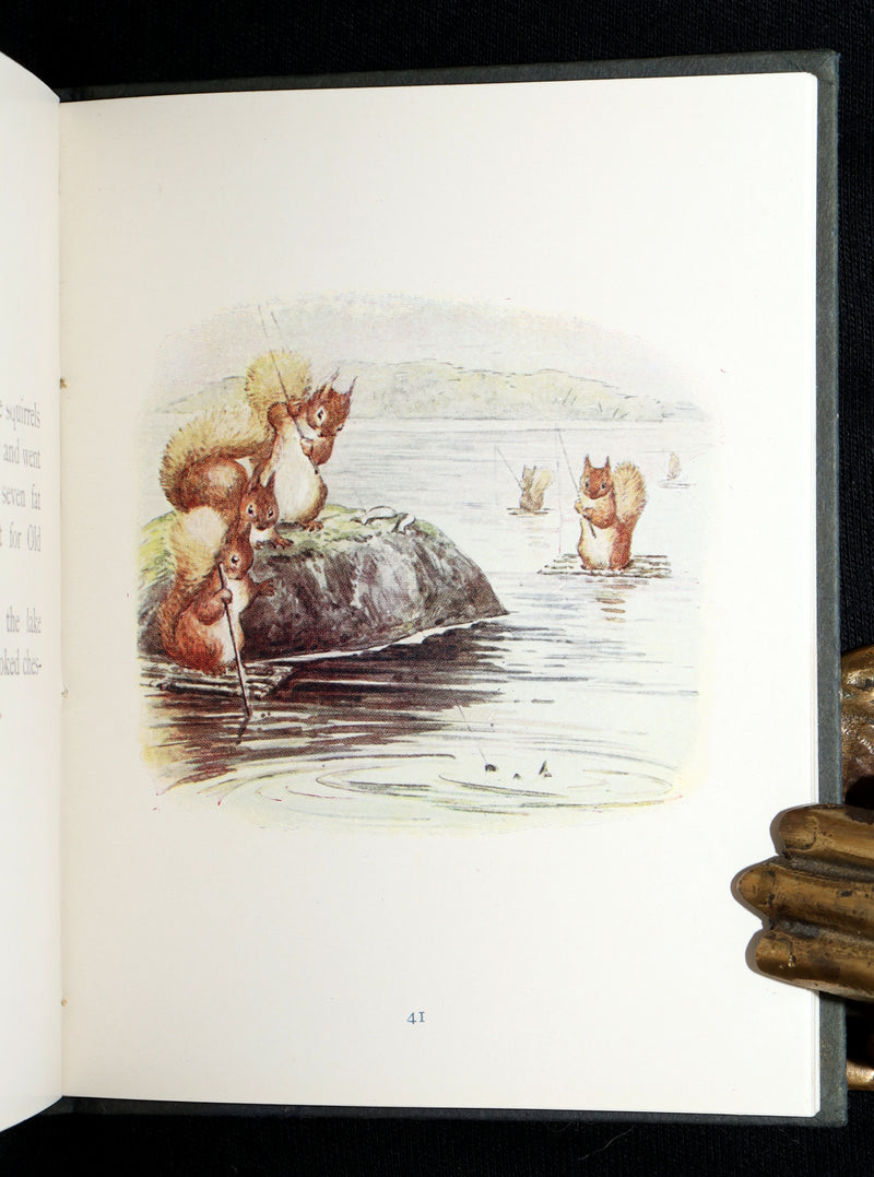 1910 Rare Book - The Tale of Squirrel Nutkin by Beatrix Potter