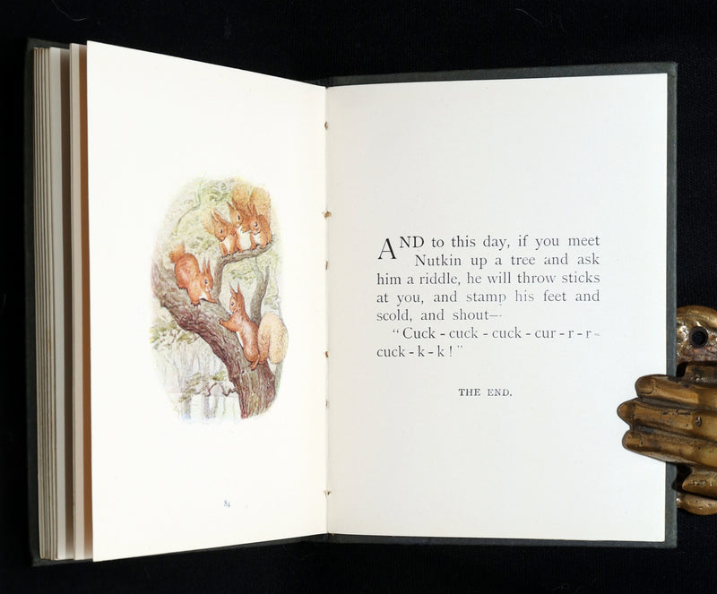 1910 Rare Book - The Tale of Squirrel Nutkin by Beatrix Potter