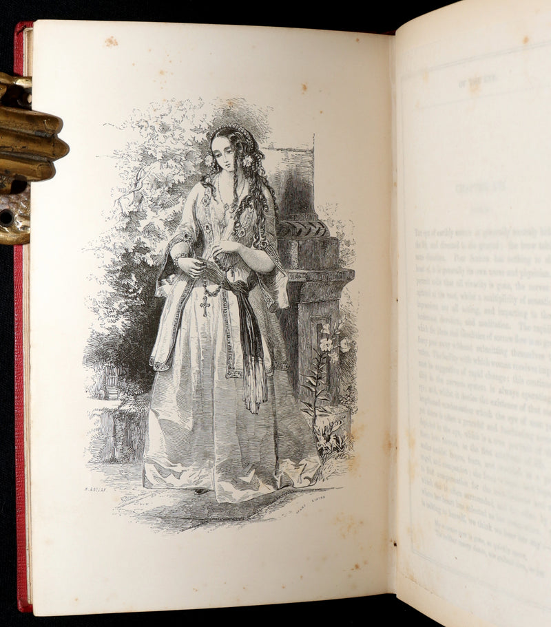 1856 Rare Victorian Treatise on Physiognomy - Language of the Eye by J. Turnley