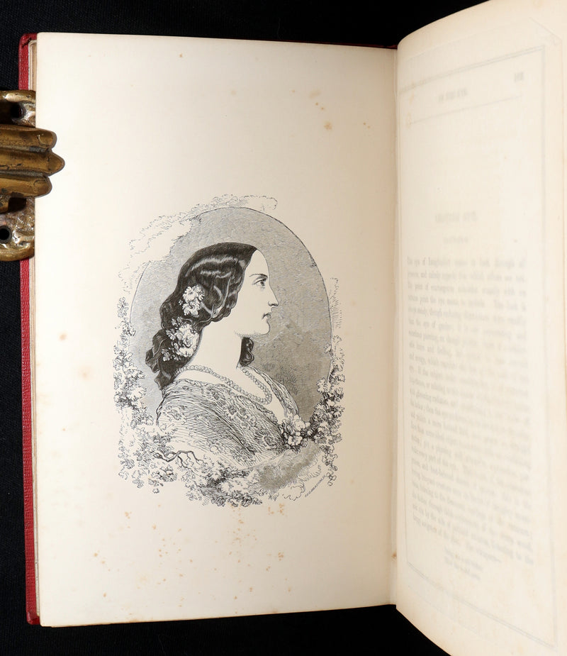 1856 Rare Victorian Treatise on Physiognomy - Language of the Eye by J. Turnley