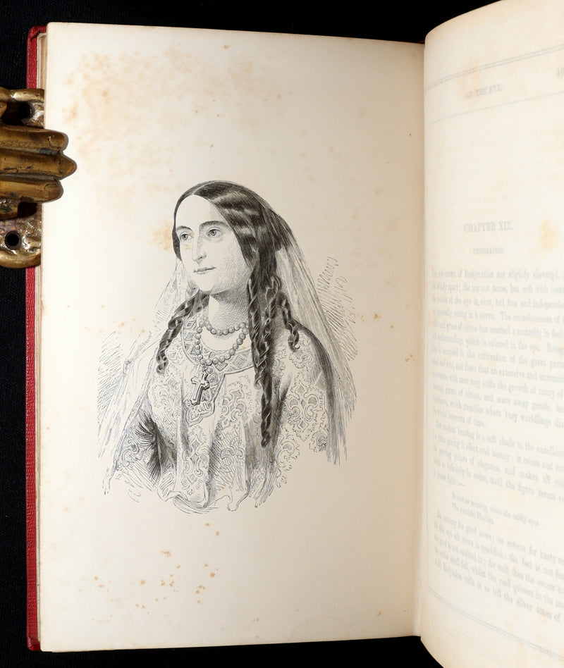 1856 Rare Victorian Treatise on Physiognomy - Language of the Eye by J. Turnley