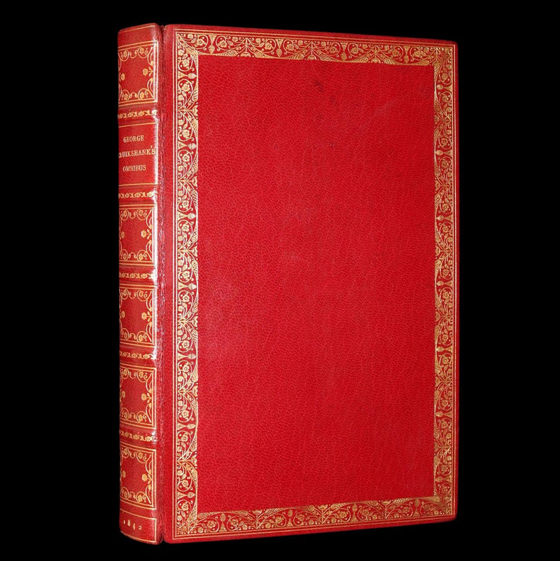 1842 Exquisite First Edition bound by Bayntun - George Cruikshank's Omnibus