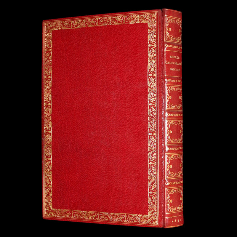 1842 Exquisite First Edition bound by Bayntun - George Cruikshank's Omnibus