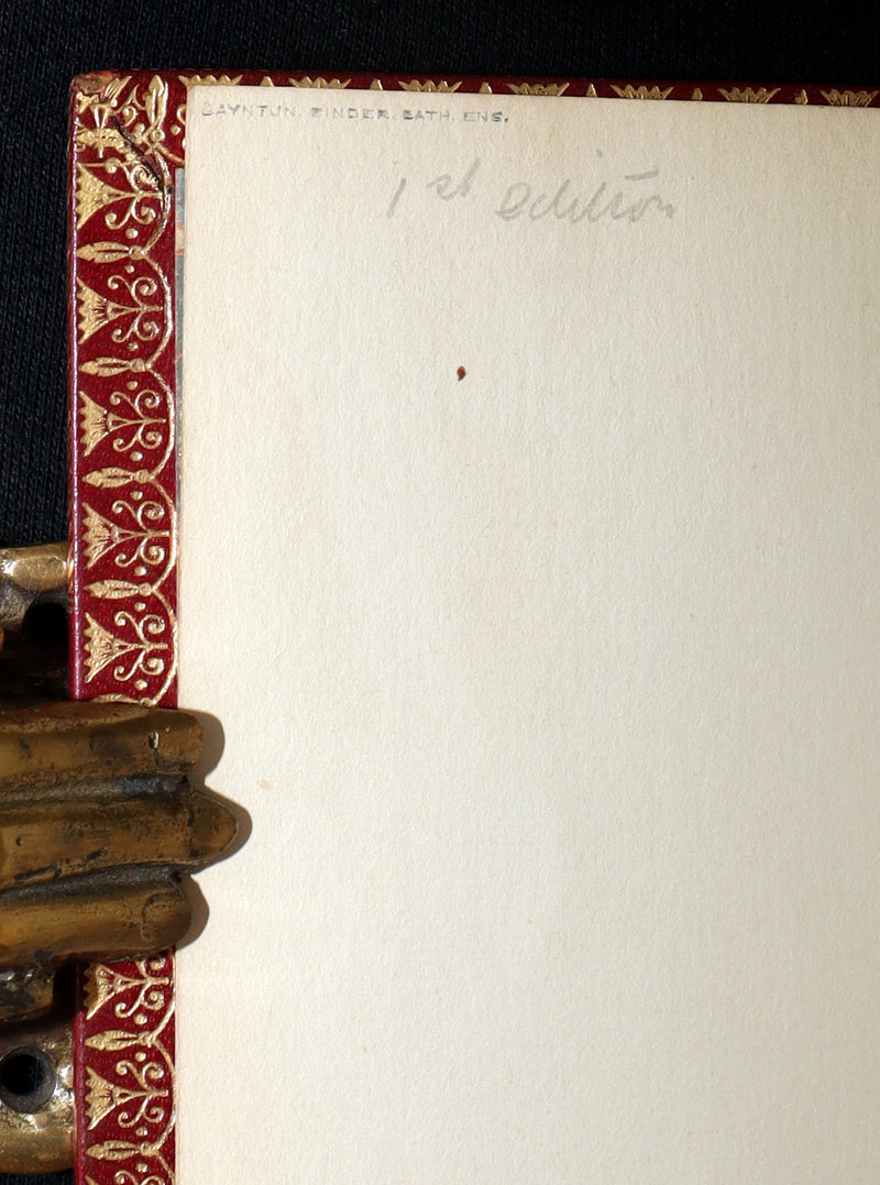 1842 Exquisite First Edition bound by Bayntun - George Cruikshank's Omnibus