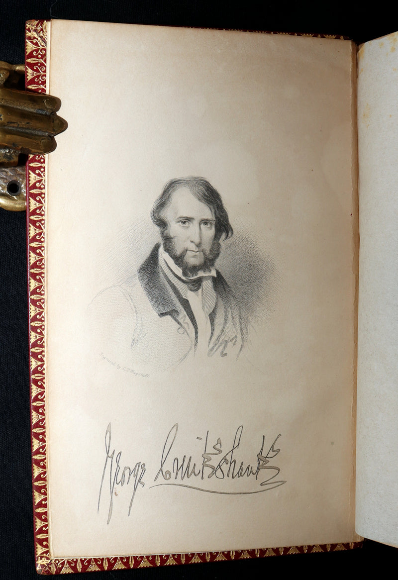 1842 Exquisite First Edition bound by Bayntun - George Cruikshank's Omnibus