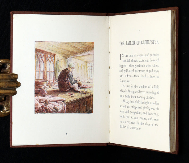1910 Rare Early Edition - The Tailor of Gloucester by Beatrix Potter