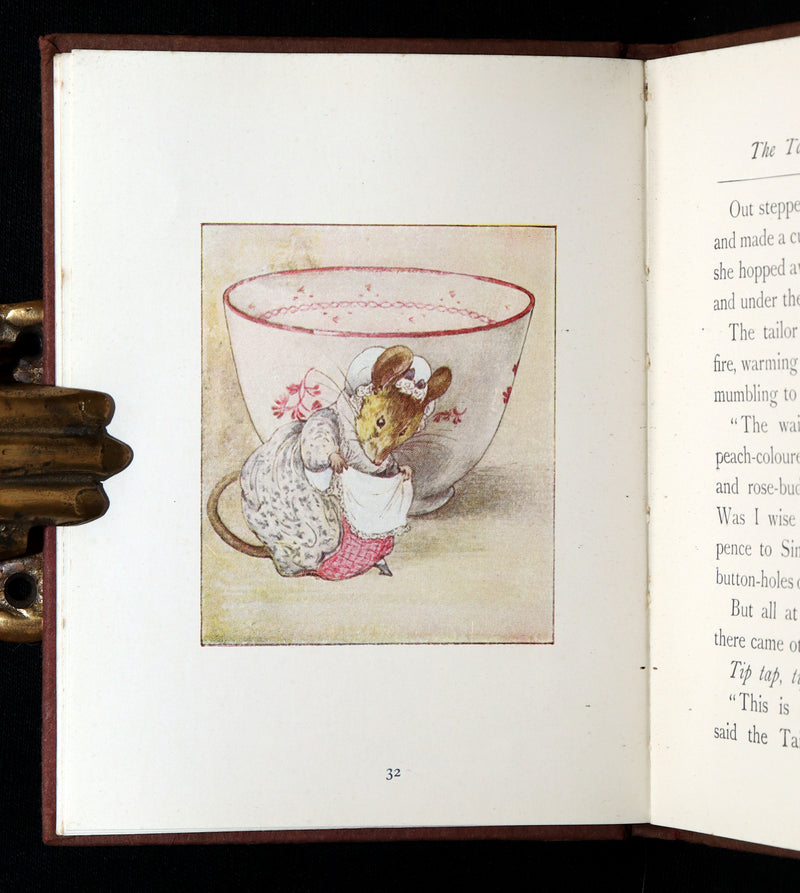 1910 Rare Early Edition - The Tailor of Gloucester by Beatrix Potter
