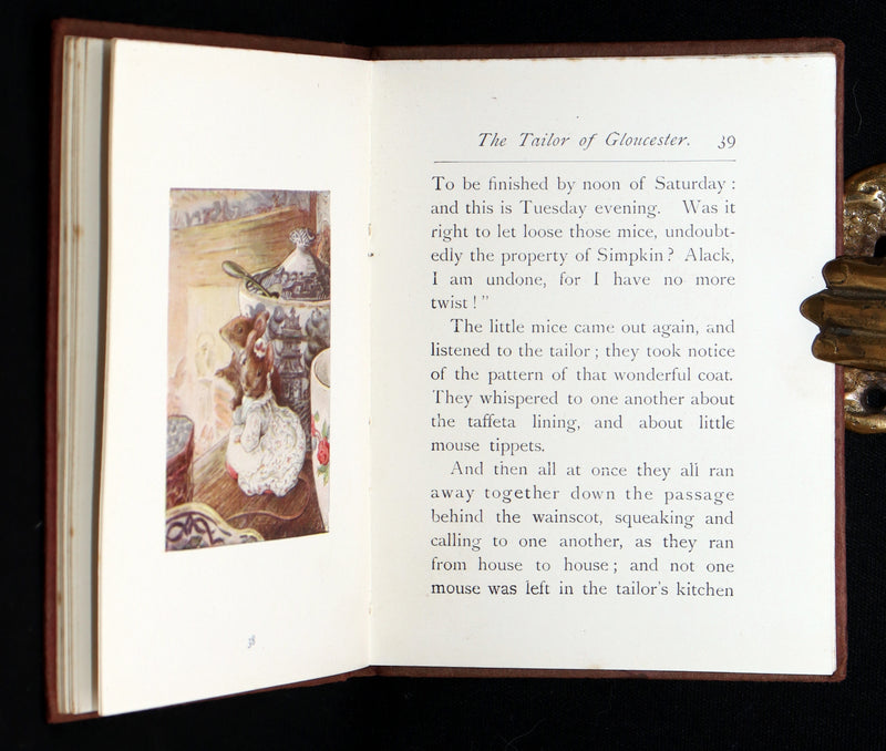 1910 Rare Early Edition - The Tailor of Gloucester by Beatrix Potter