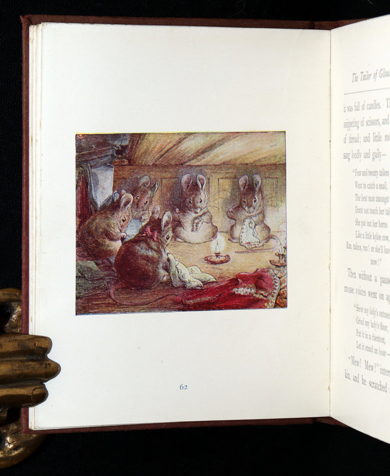 1910 Rare Early Edition - The Tailor of Gloucester by Beatrix Potter