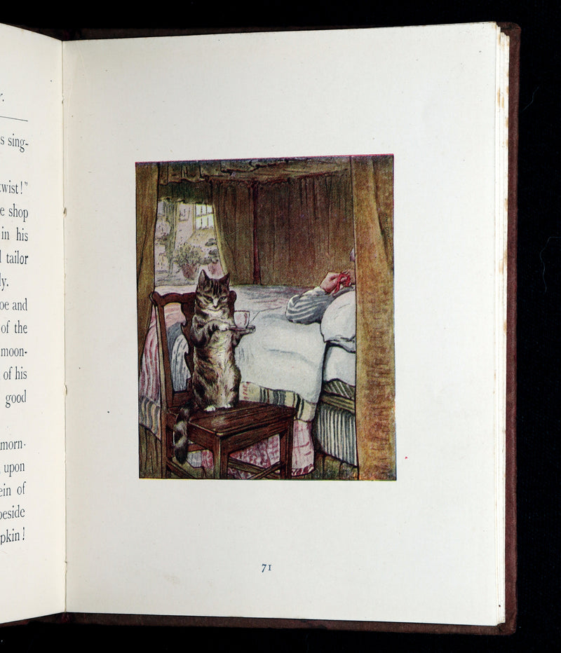 1910 Rare Early Edition - The Tailor of Gloucester by Beatrix Potter