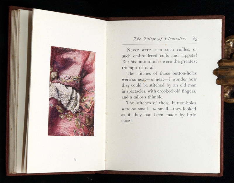 1910 Rare Early Edition - The Tailor of Gloucester by Beatrix Potter