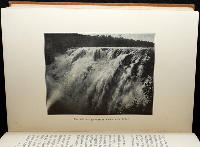 1903 Scarce First Signed Edition - Algonquin Indian Tales Collected by ER Young