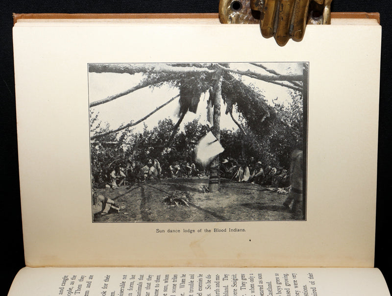 1903 Scarce First Signed Edition - Algonquin Indian Tales Collected by ER Young