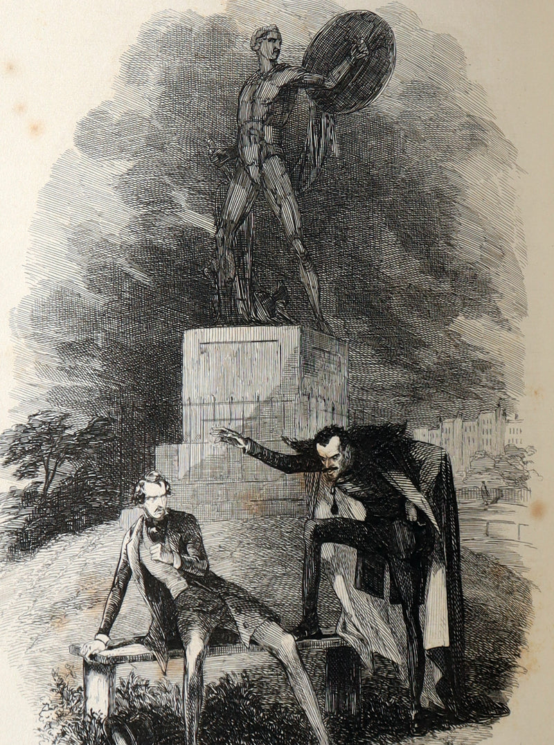 1890 Rare Gothic Novel - Auriol; or, The Elixir of Life by W. Harrison Ainsworth