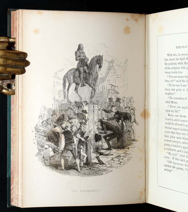 1890 Rare Gothic Novel - Auriol; or, The Elixir of Life by W. Harrison Ainsworth