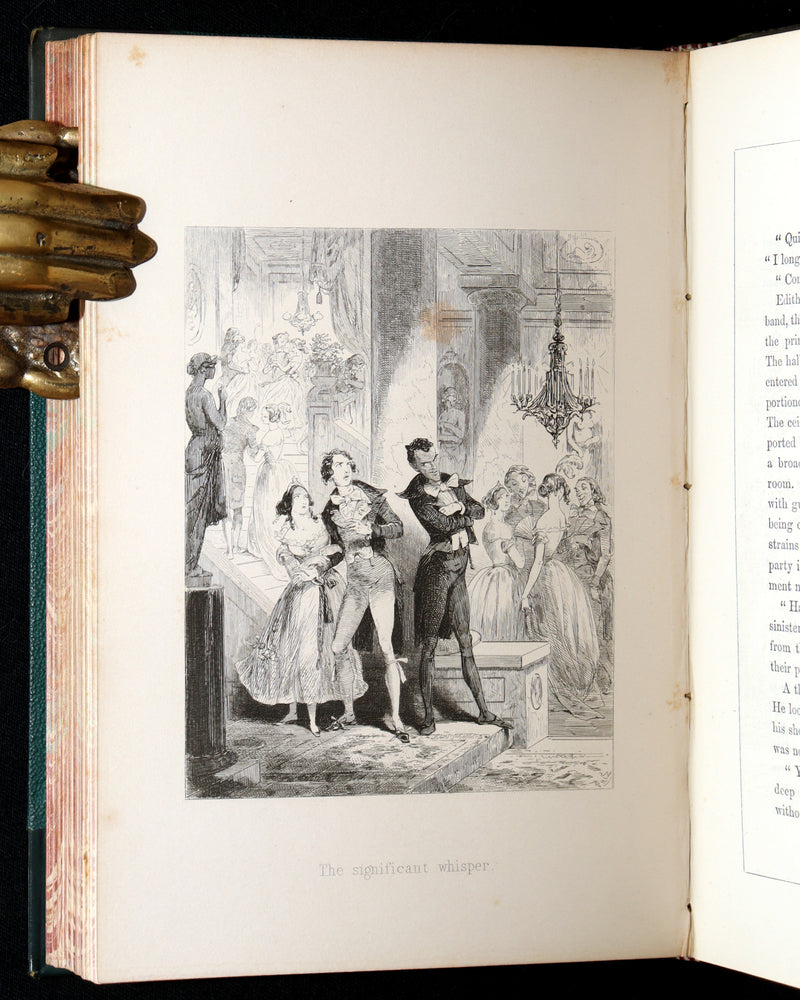 1890 Rare Gothic Novel - Auriol; or, The Elixir of Life by W. Harrison Ainsworth