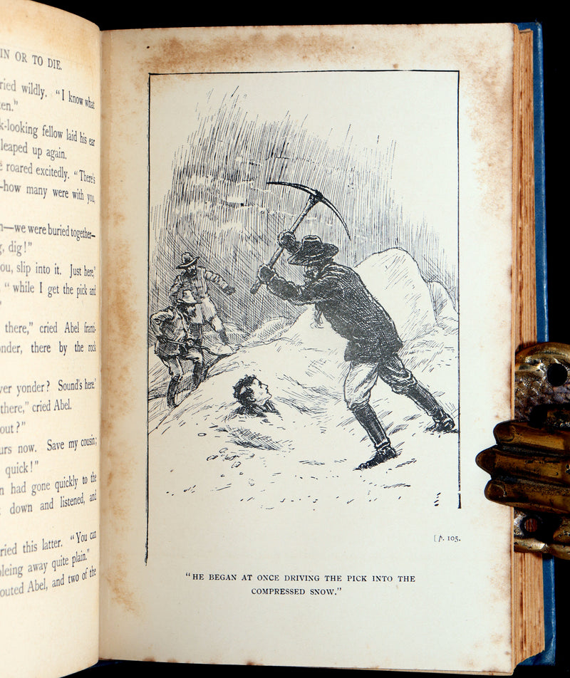 1900 Rare First Edition - To Win or To Die, Klondike Gold Rush Adventure