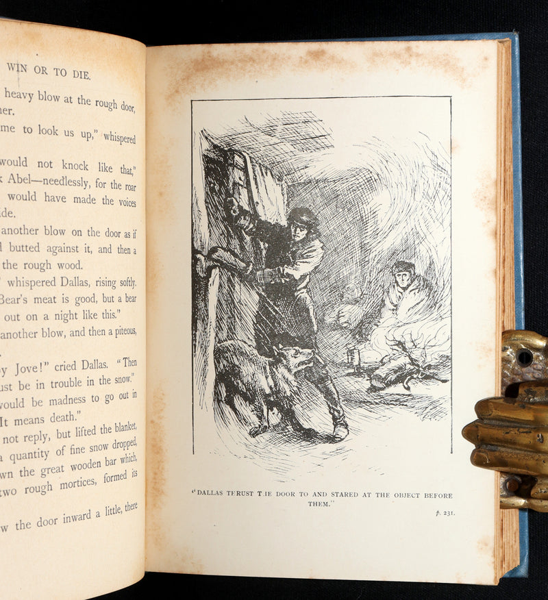 1900 Rare First Edition - To Win or To Die, Klondike Gold Rush Adventure