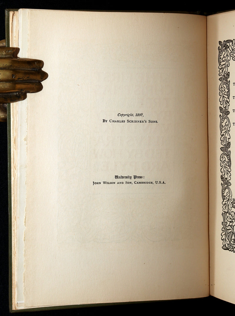 1901 Scarce Signed - The First Christmas Tree by Henry van Dyke and Howard Pyle