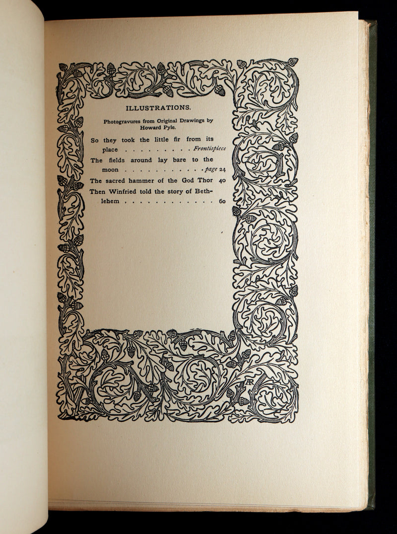 1901 Scarce Signed - The First Christmas Tree by Henry van Dyke and Howard Pyle