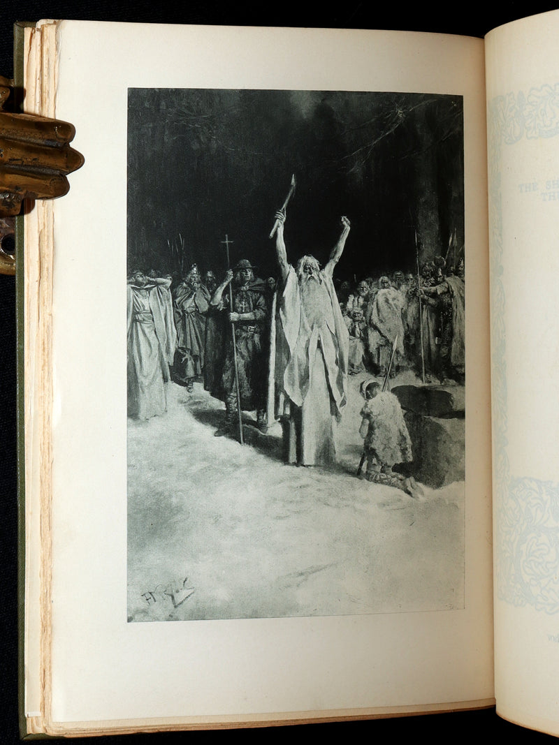 1901 Scarce Signed - The First Christmas Tree by Henry van Dyke and Howard Pyle